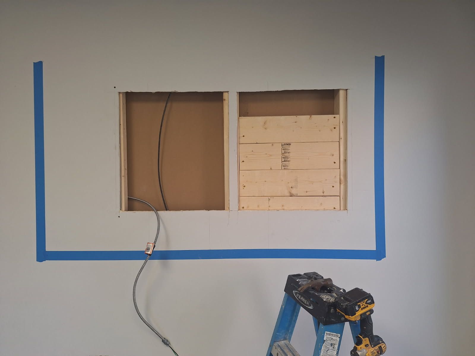 Before and after - before